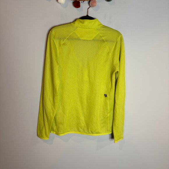 Mountain Hardwear Men's Airmesh 1/2 Zip in Starfruit - Picture 5 of 6